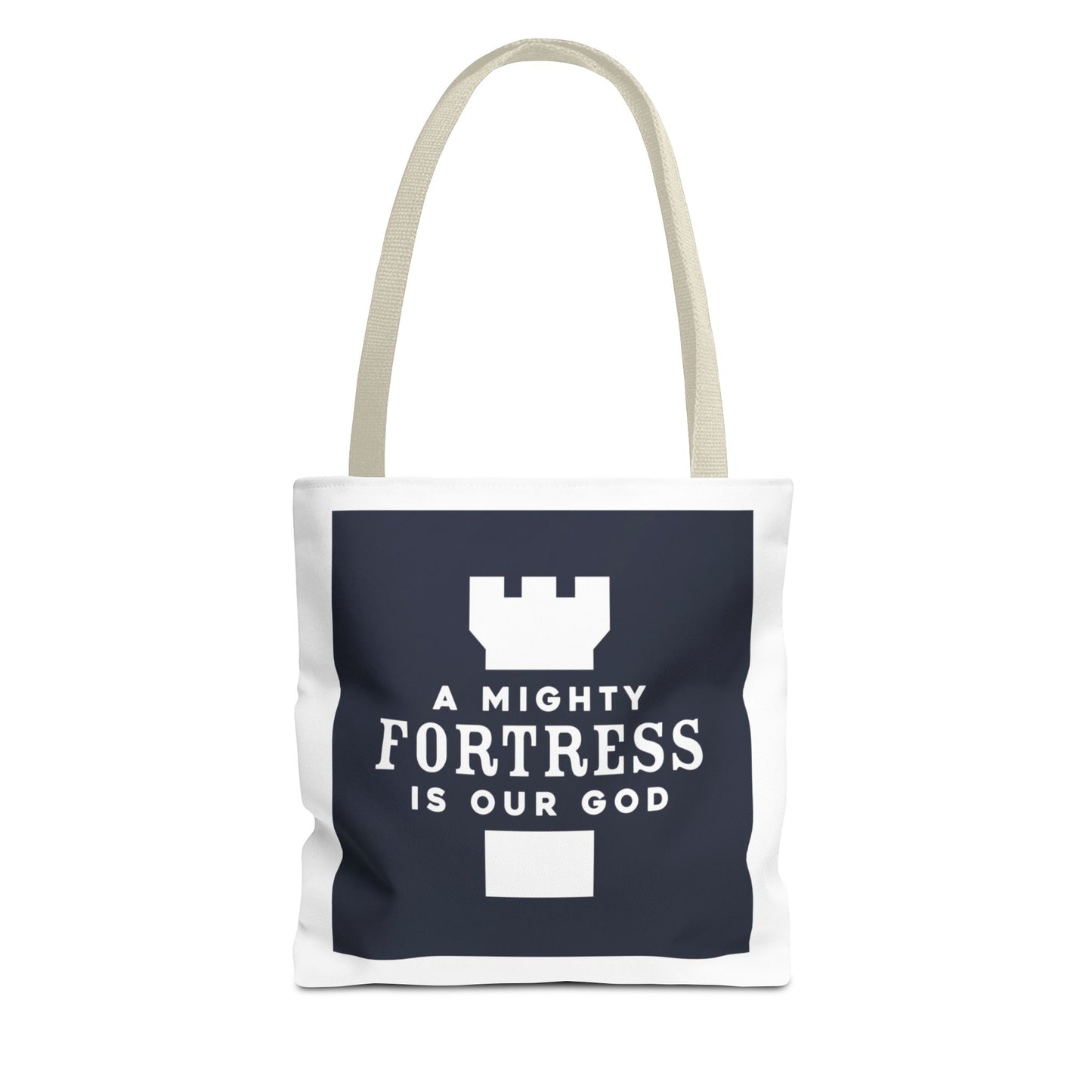 A Mighty Fortress Is Our God Tote Bag