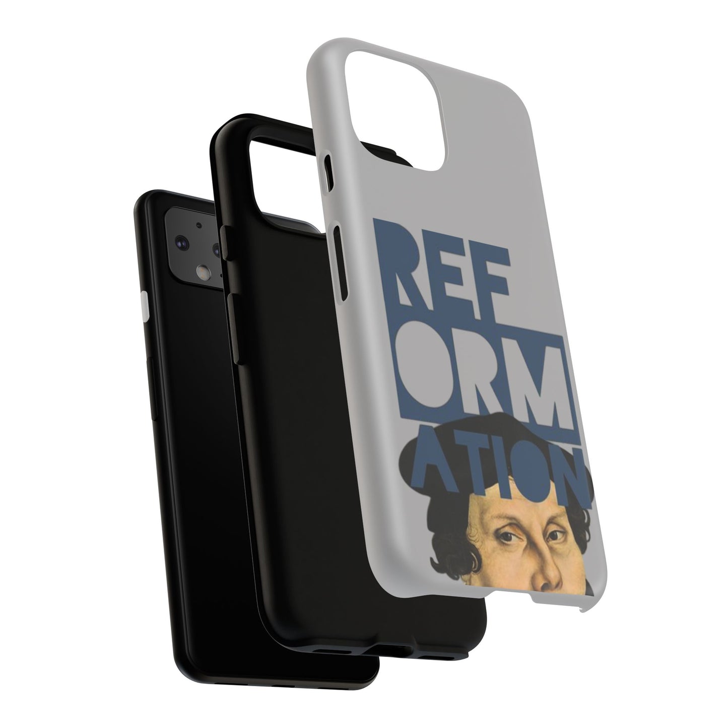 Grey Case with Reformative Design, Tough Cases
