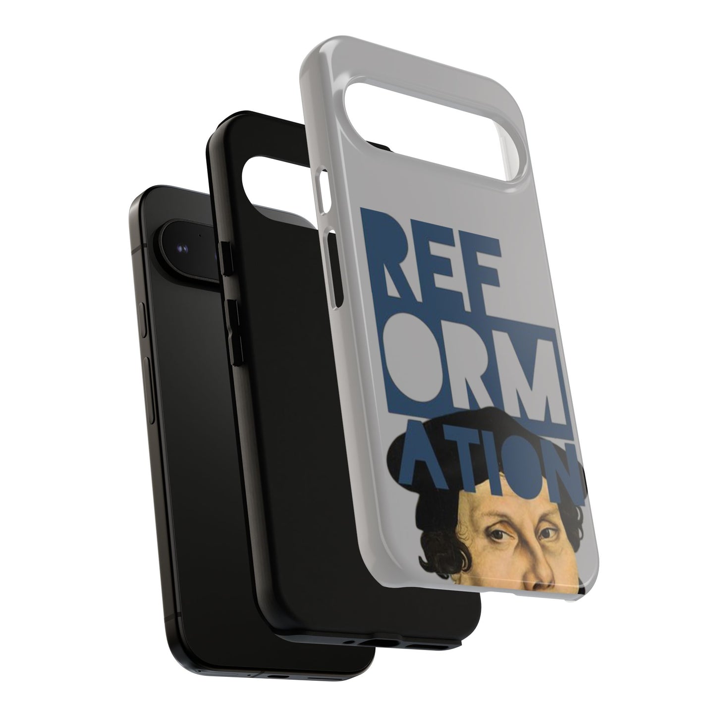 Grey Case with Reformative Design, Tough Cases