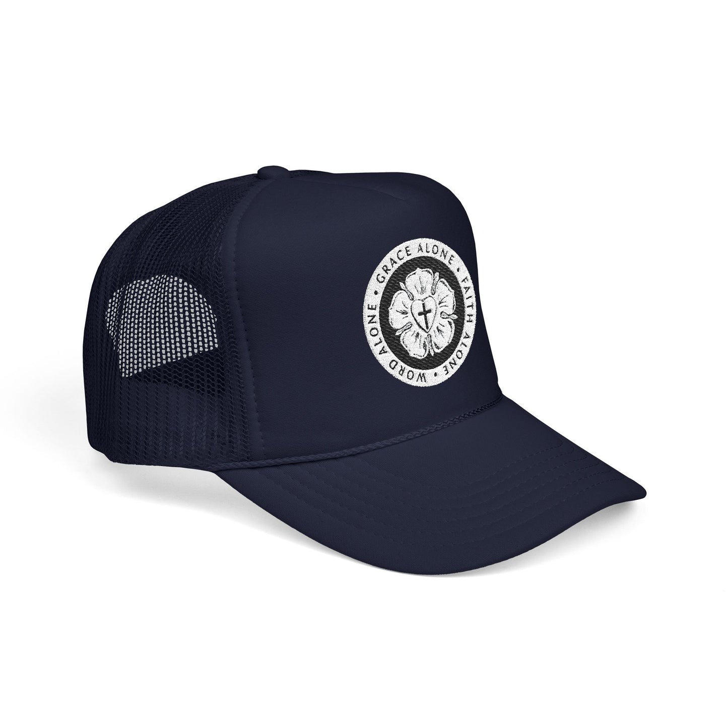 Reformation Embroidered Foam Trucker Hat, Stylish Cap