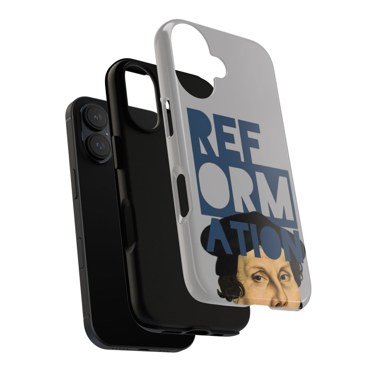 Grey Case with Reformative Design, Tough Cases