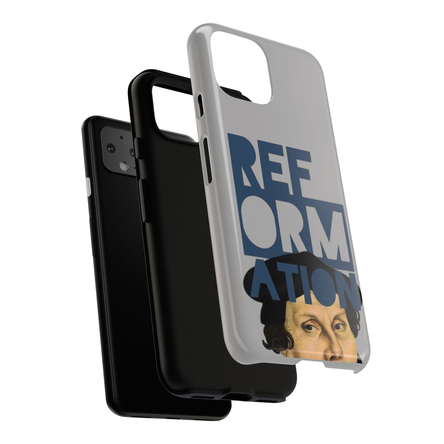 Grey Case with Reformative Design, Tough Cases