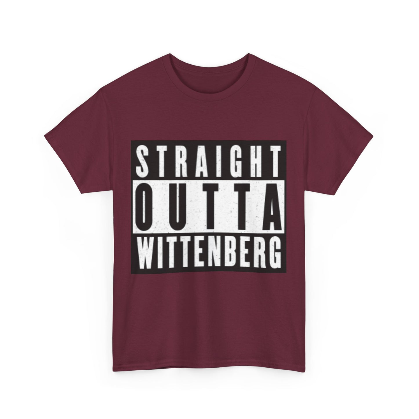 Straight Outta Wittenberg Unisex Heavy Cotton Tee