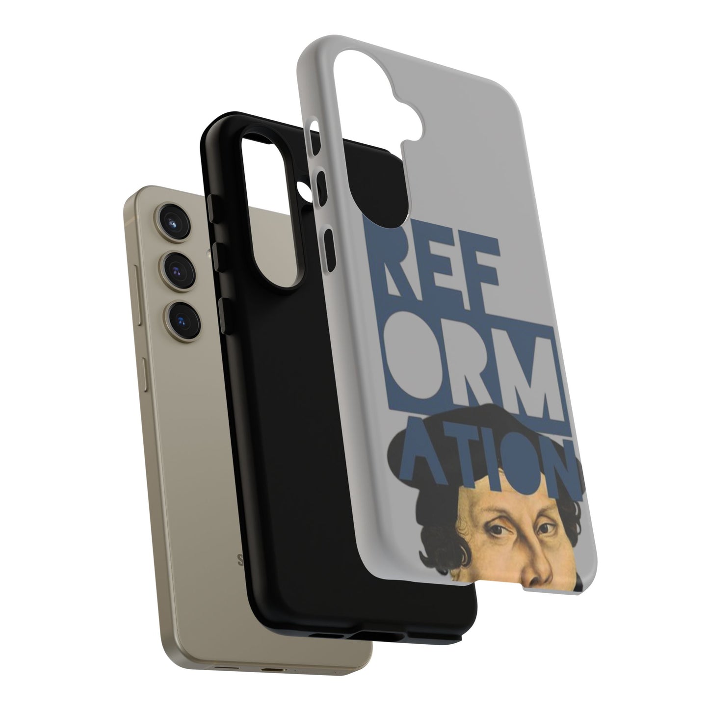 Grey Case with Reformative Design, Tough Cases