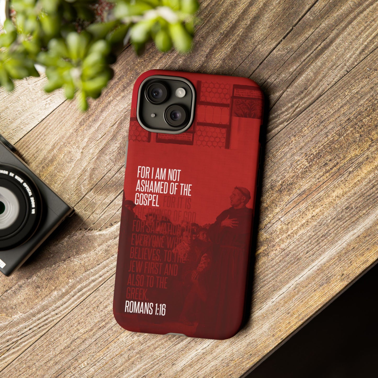 Not Ashamed Of The Gospel, Tough Phone Case