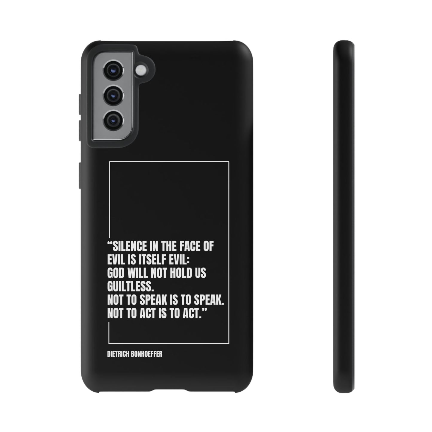Dietrich Bonhoeffer quote tough phone case