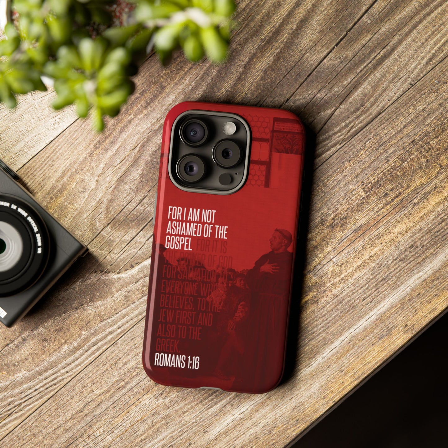 Not Ashamed Of The Gospel, Tough Phone Case