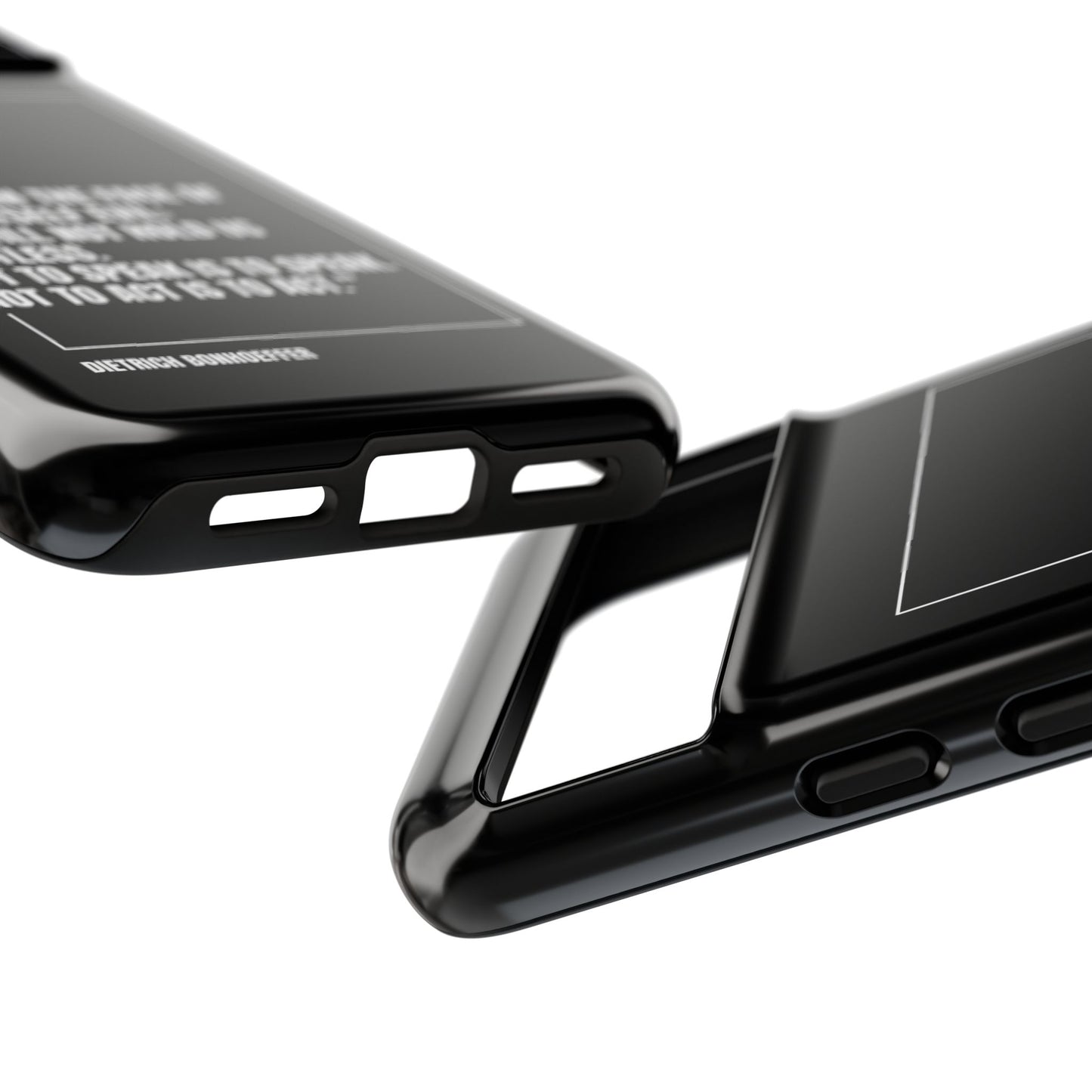 Dietrich Bonhoeffer quote tough phone case