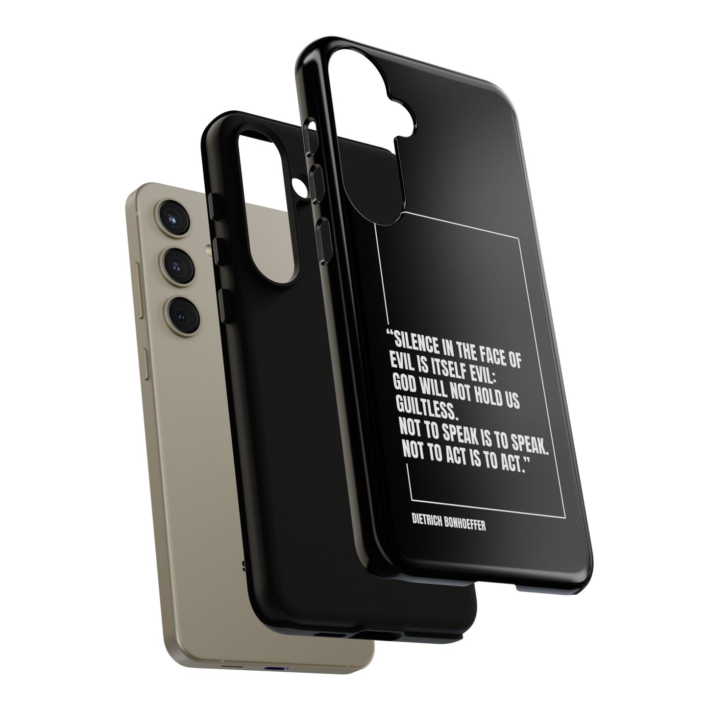 Dietrich Bonhoeffer quote tough phone case