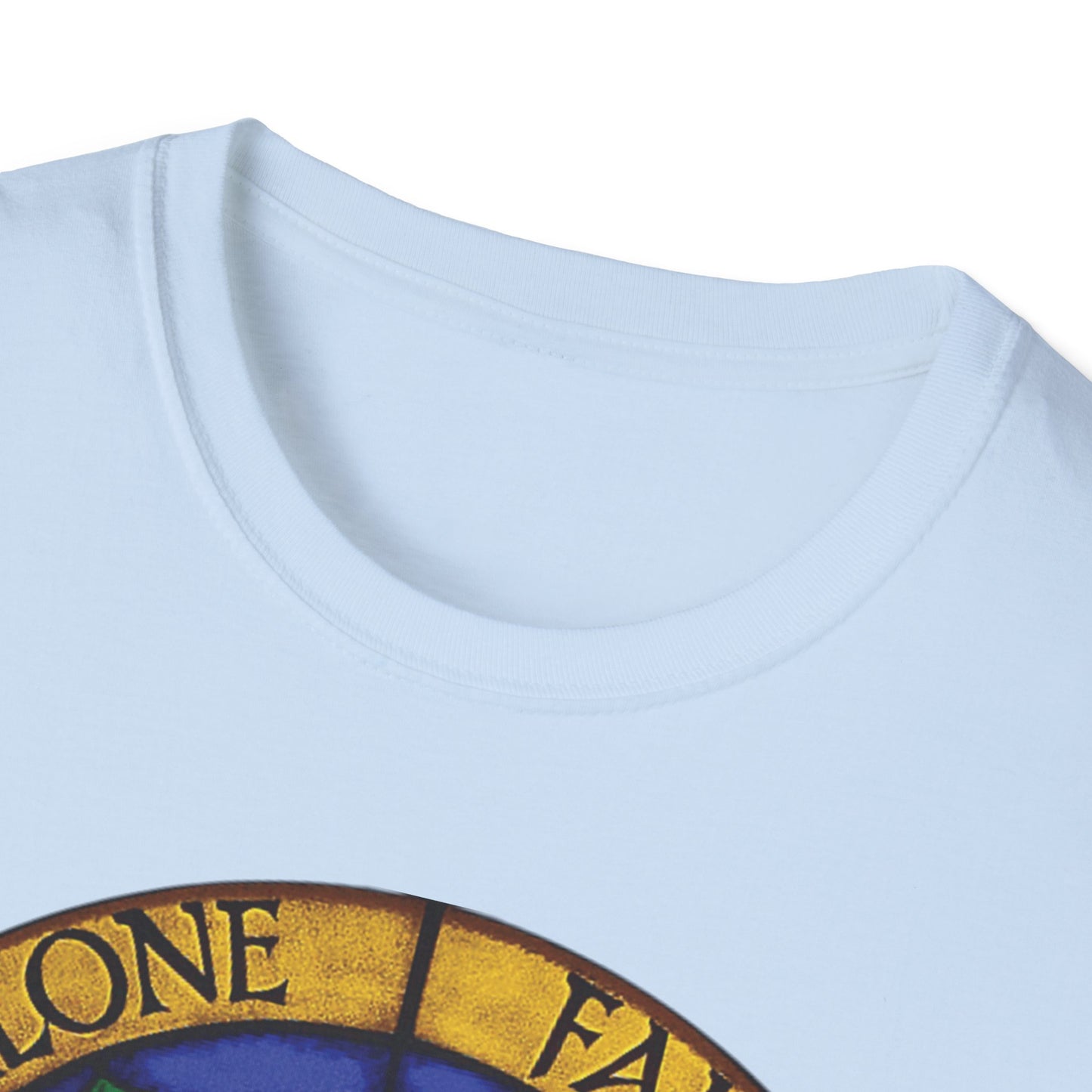 Luther rose  T-Shirt, Unisex Softstyle Tee, Grace Alone Shirt