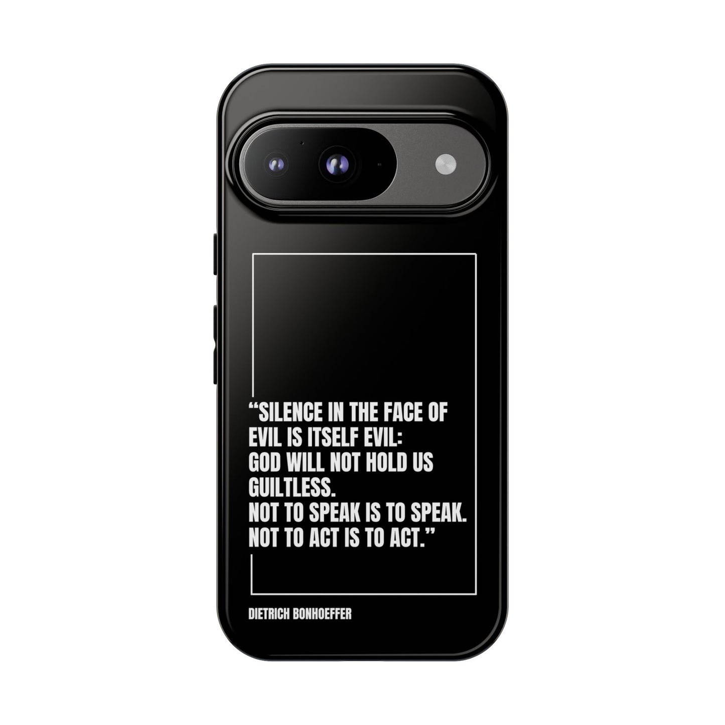 Dietrich Bonhoeffer quote tough phone case
