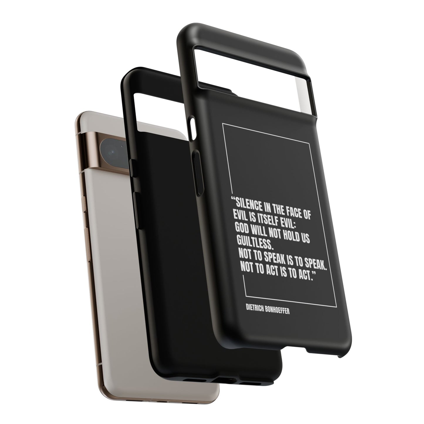 Dietrich Bonhoeffer quote tough phone case