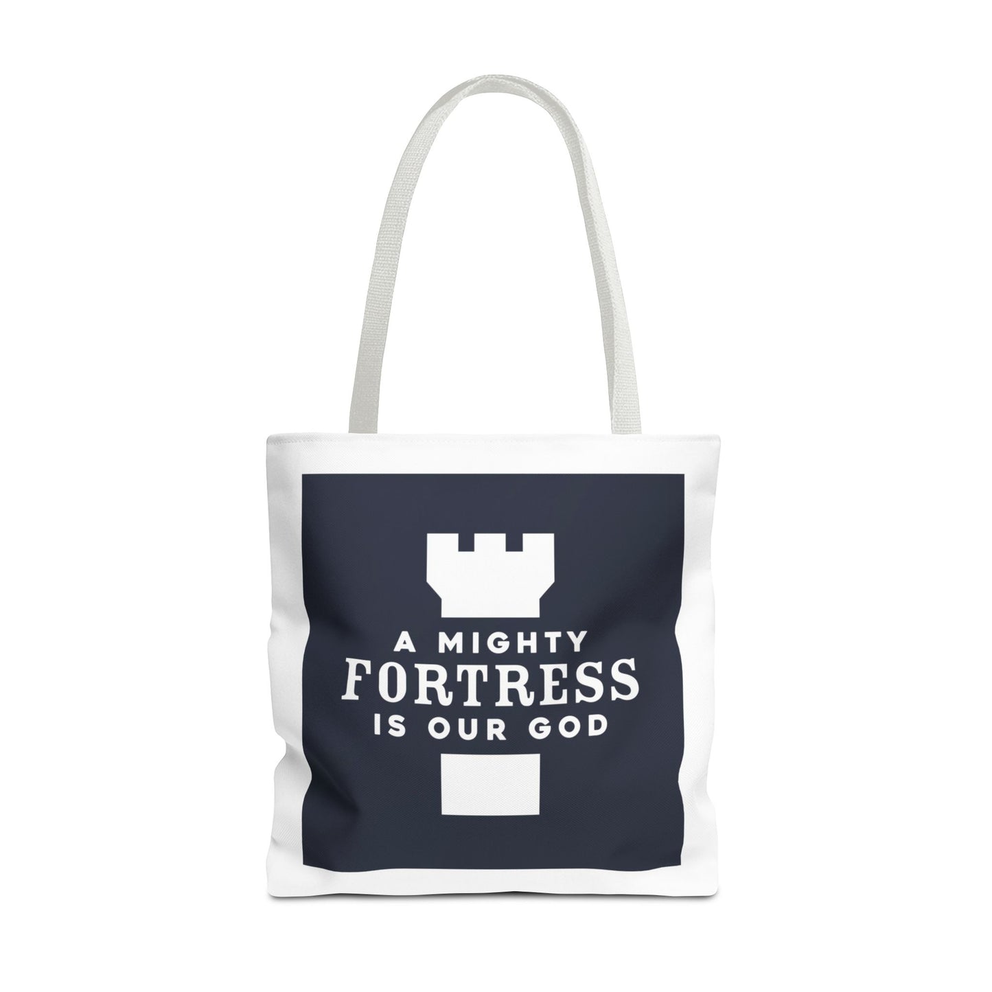 A Mighty Fortress Is Our God Tote Bag