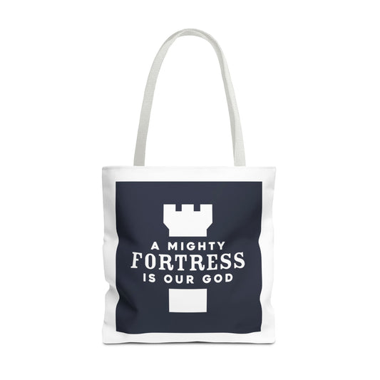 A Mighty Fortress Is Our God Tote Bag