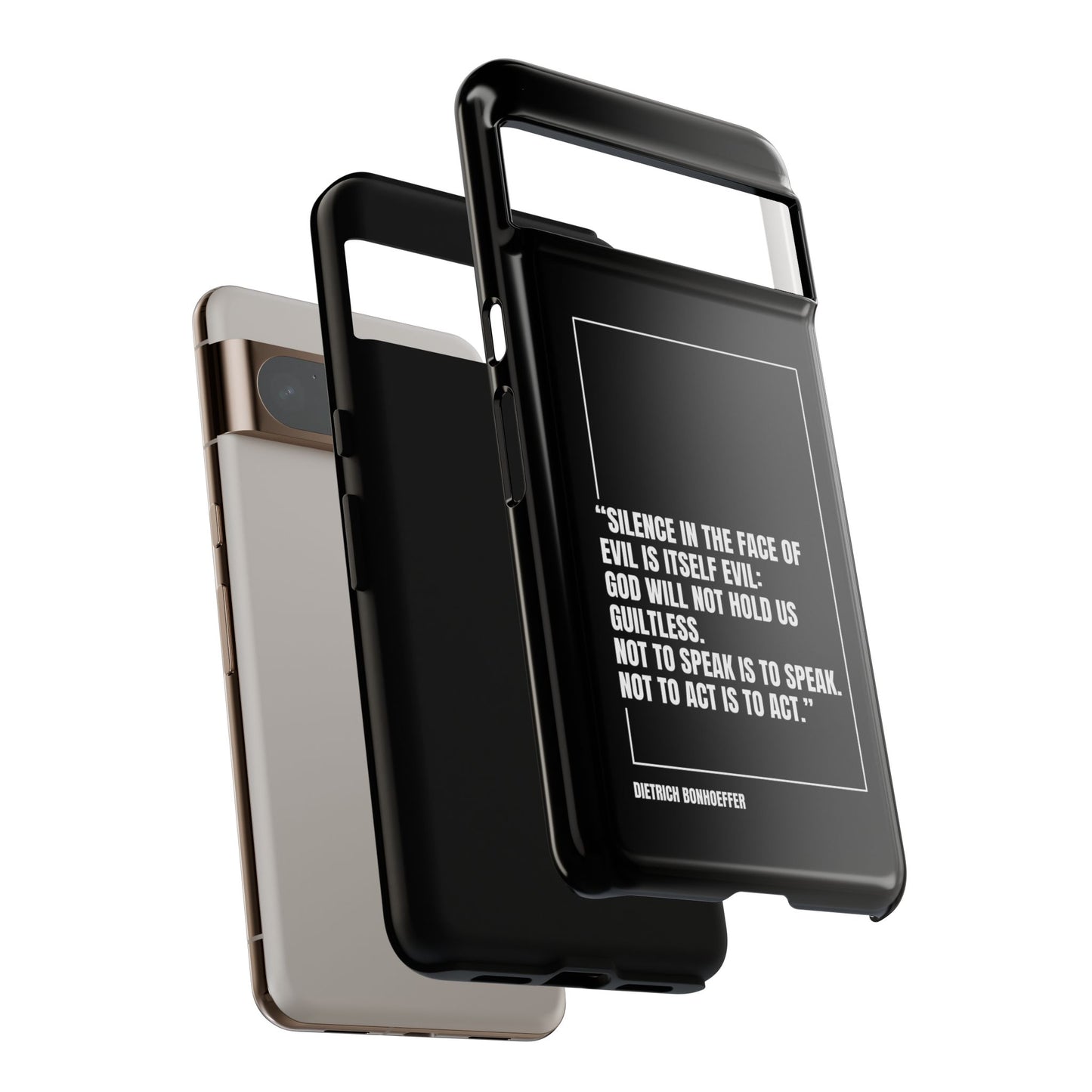 Dietrich Bonhoeffer quote tough phone case