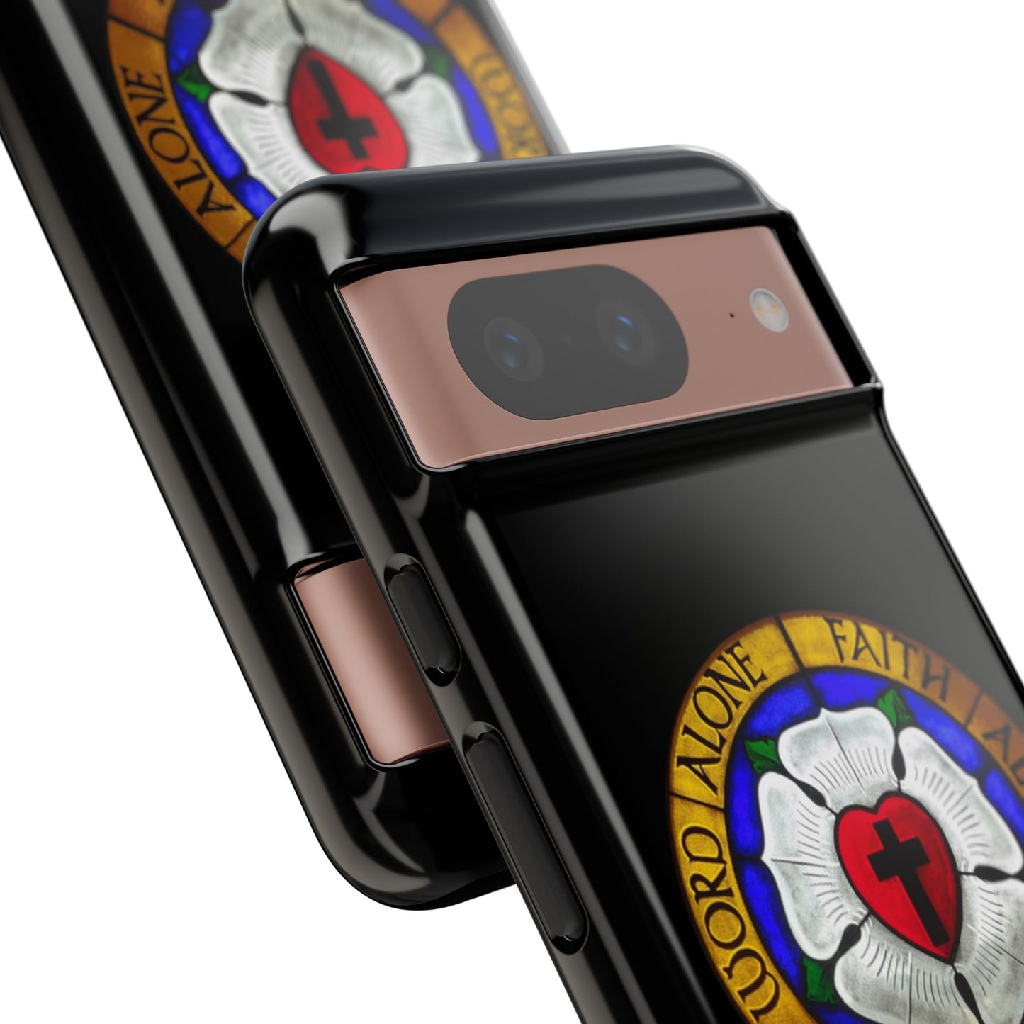 Luther Rose Black Tough Phone Case