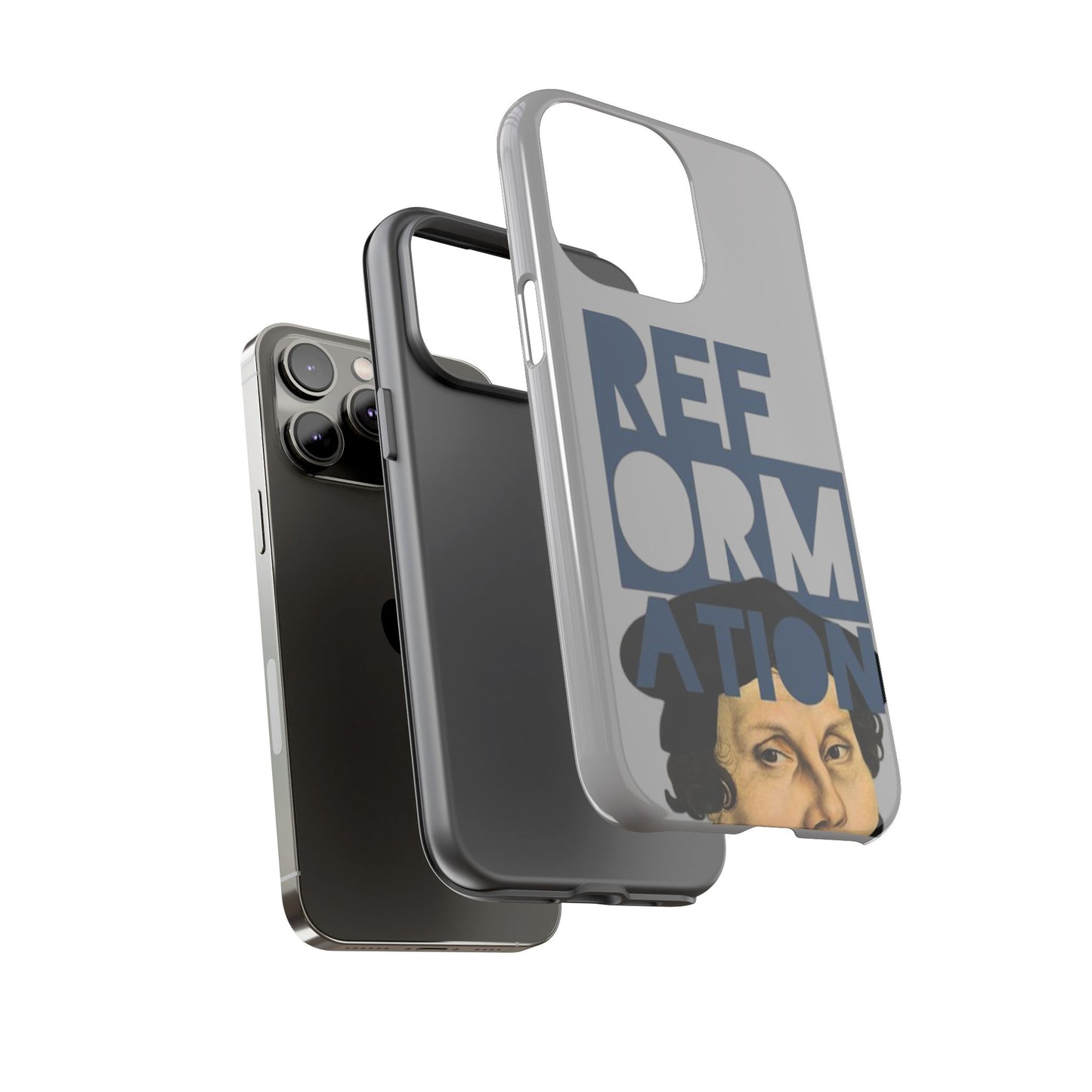 Grey Case with Reformative Design, Tough Cases