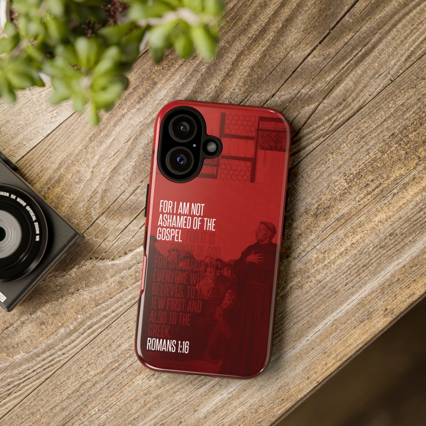 Not Ashamed Of The Gospel, Tough Phone Case