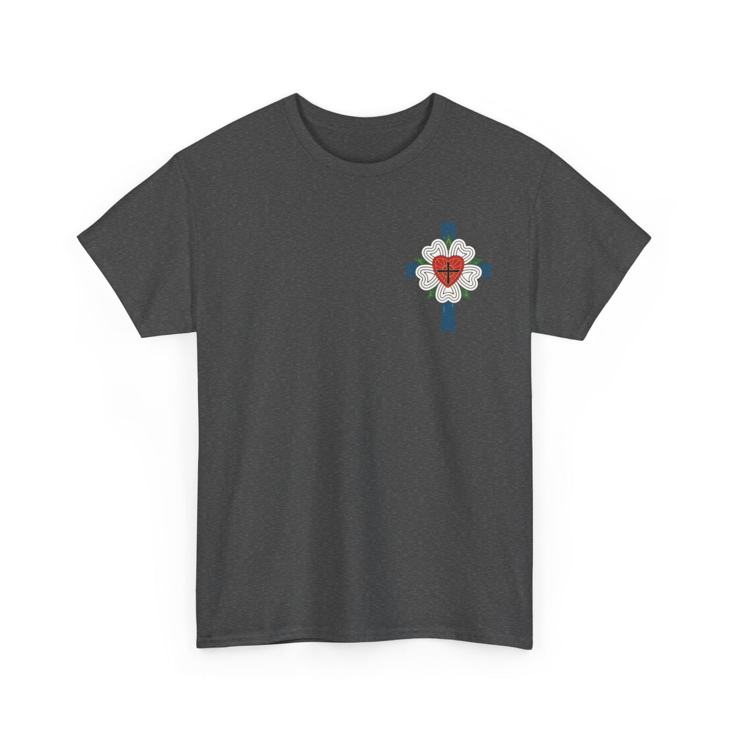 Small Emblem Casual Lutheran T-Shirt
