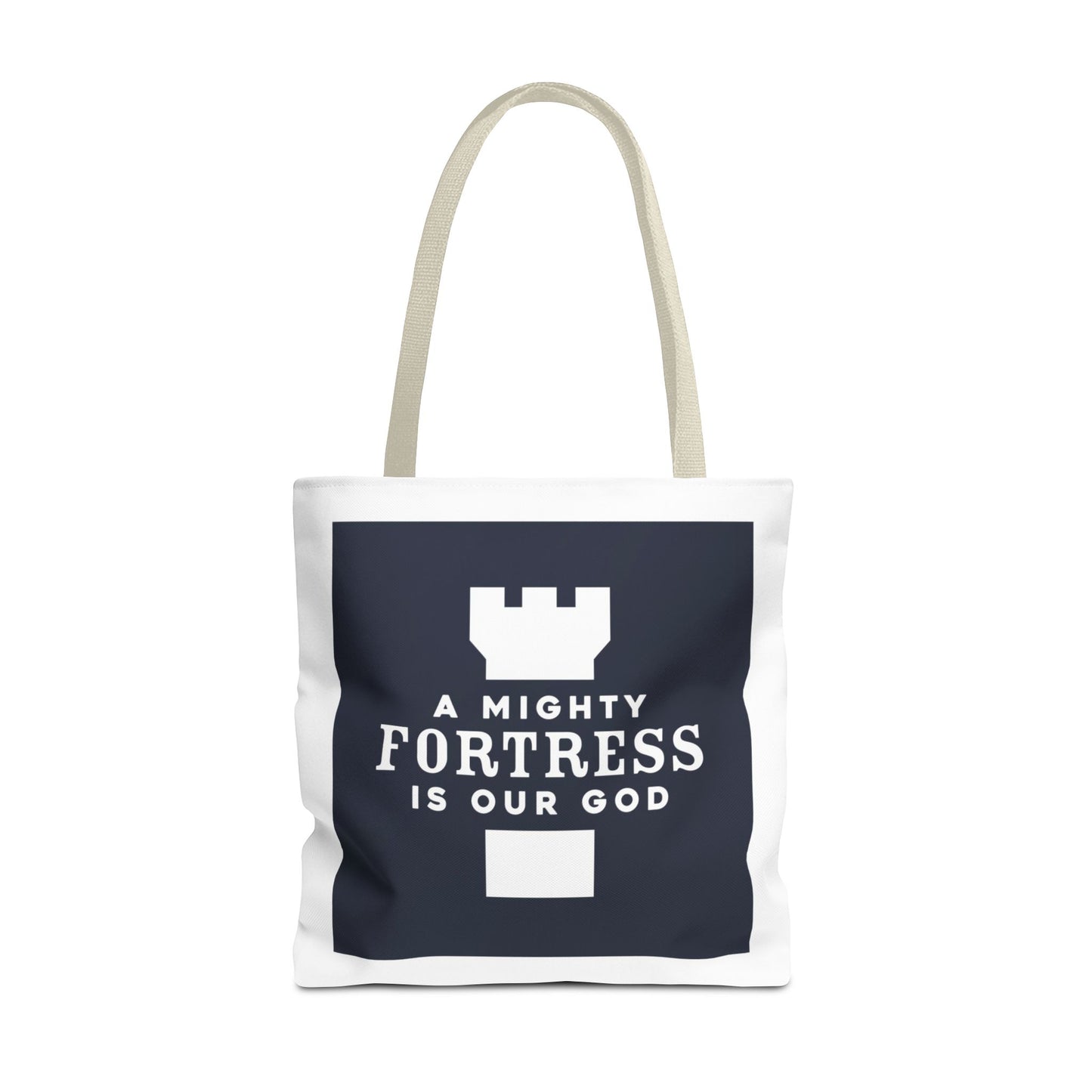 A Mighty Fortress Is Our God Tote Bag