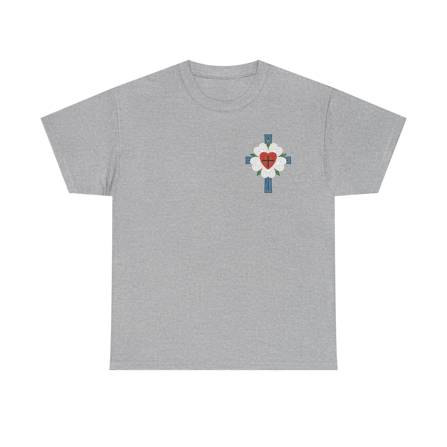 Small Emblem Casual Lutheran T-Shirt