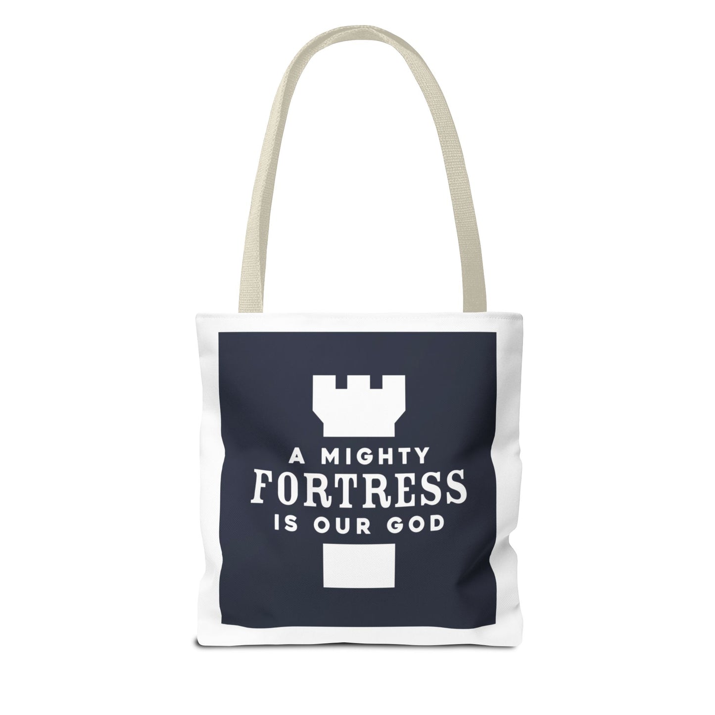 A Mighty Fortress Is Our God Tote Bag