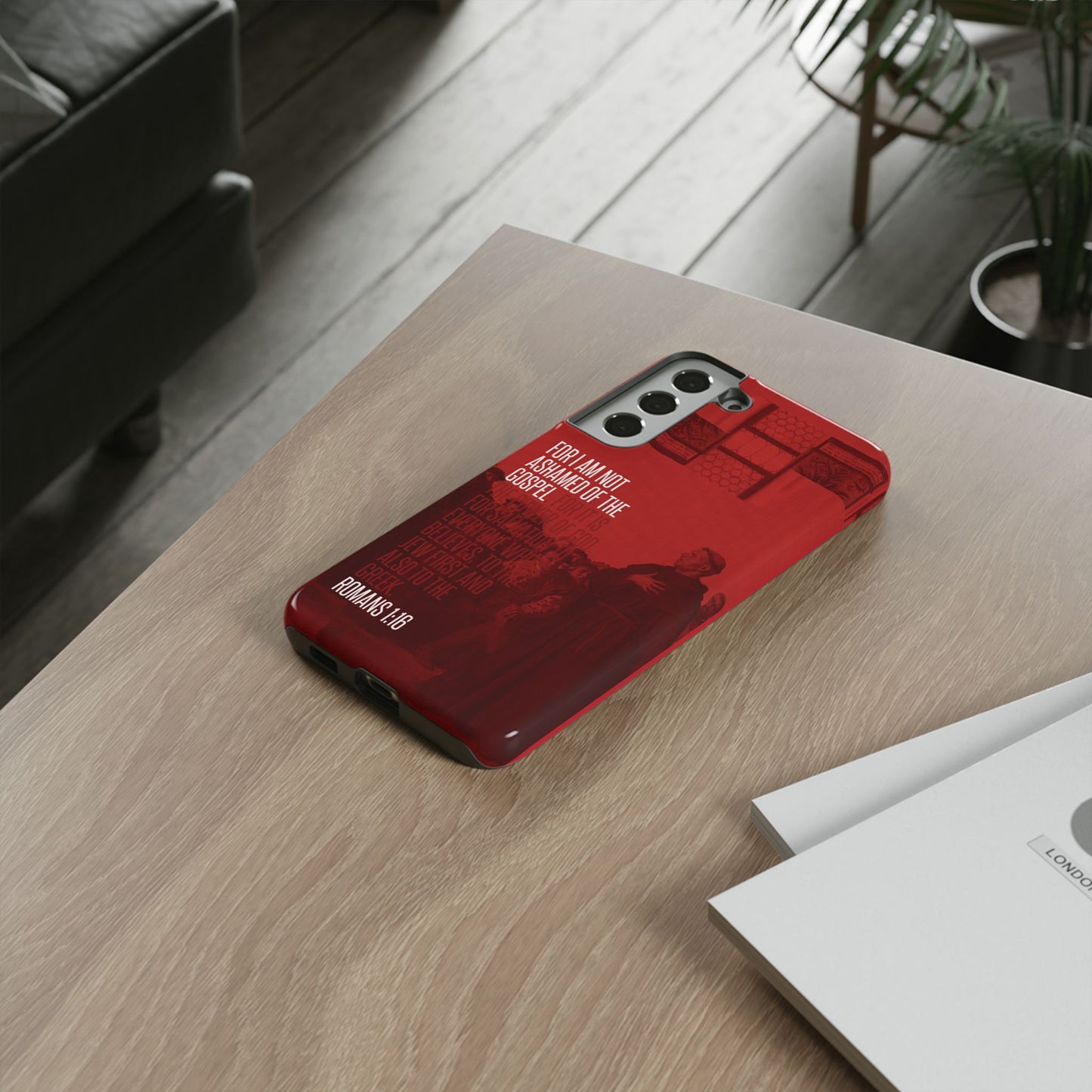 Not Ashamed Of The Gospel, Tough Phone Case