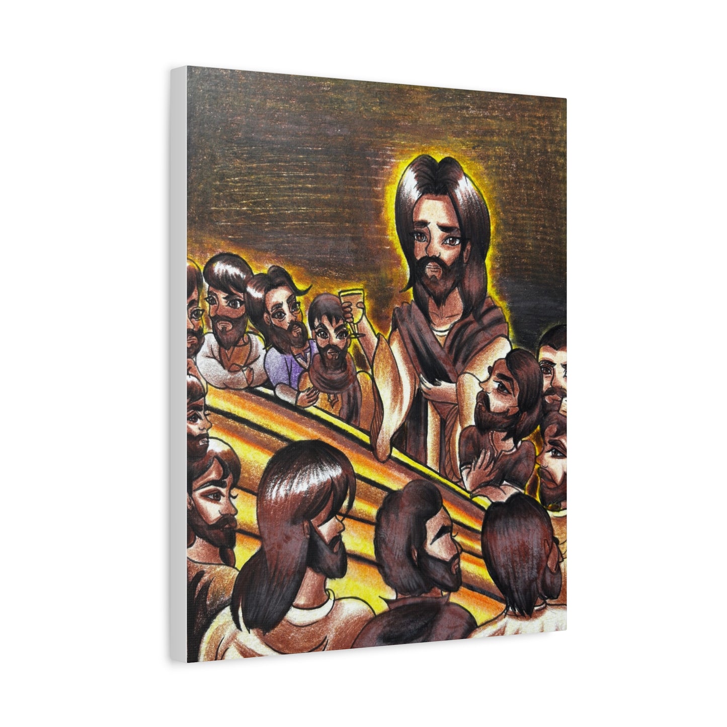 The Last Supper, Wall Art Canva by Artist Mara Anna Smite