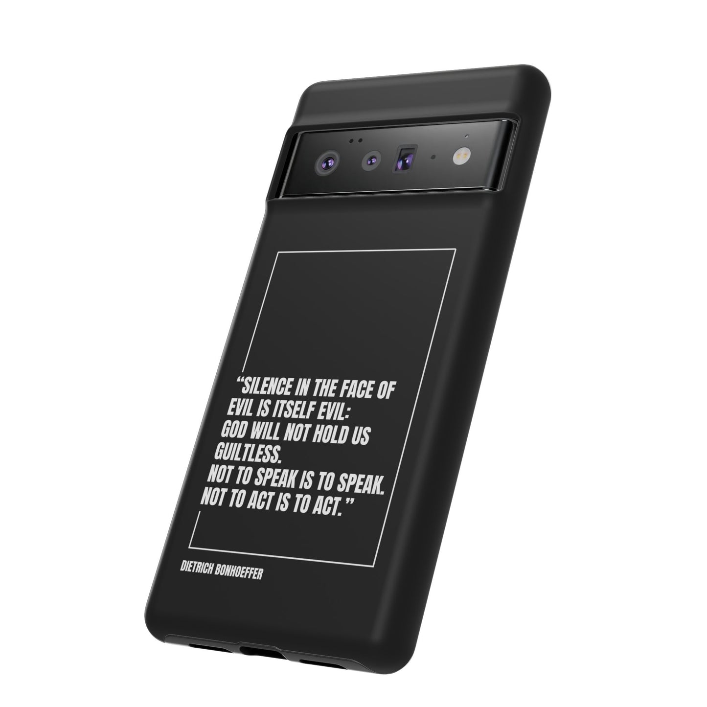 Dietrich Bonhoeffer quote tough phone case