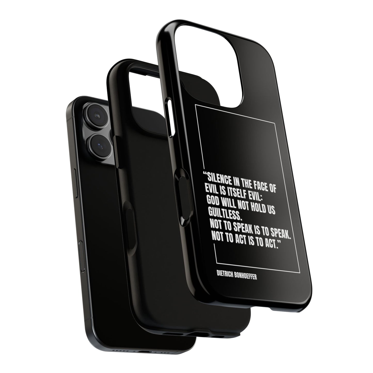 Dietrich Bonhoeffer quote tough phone case