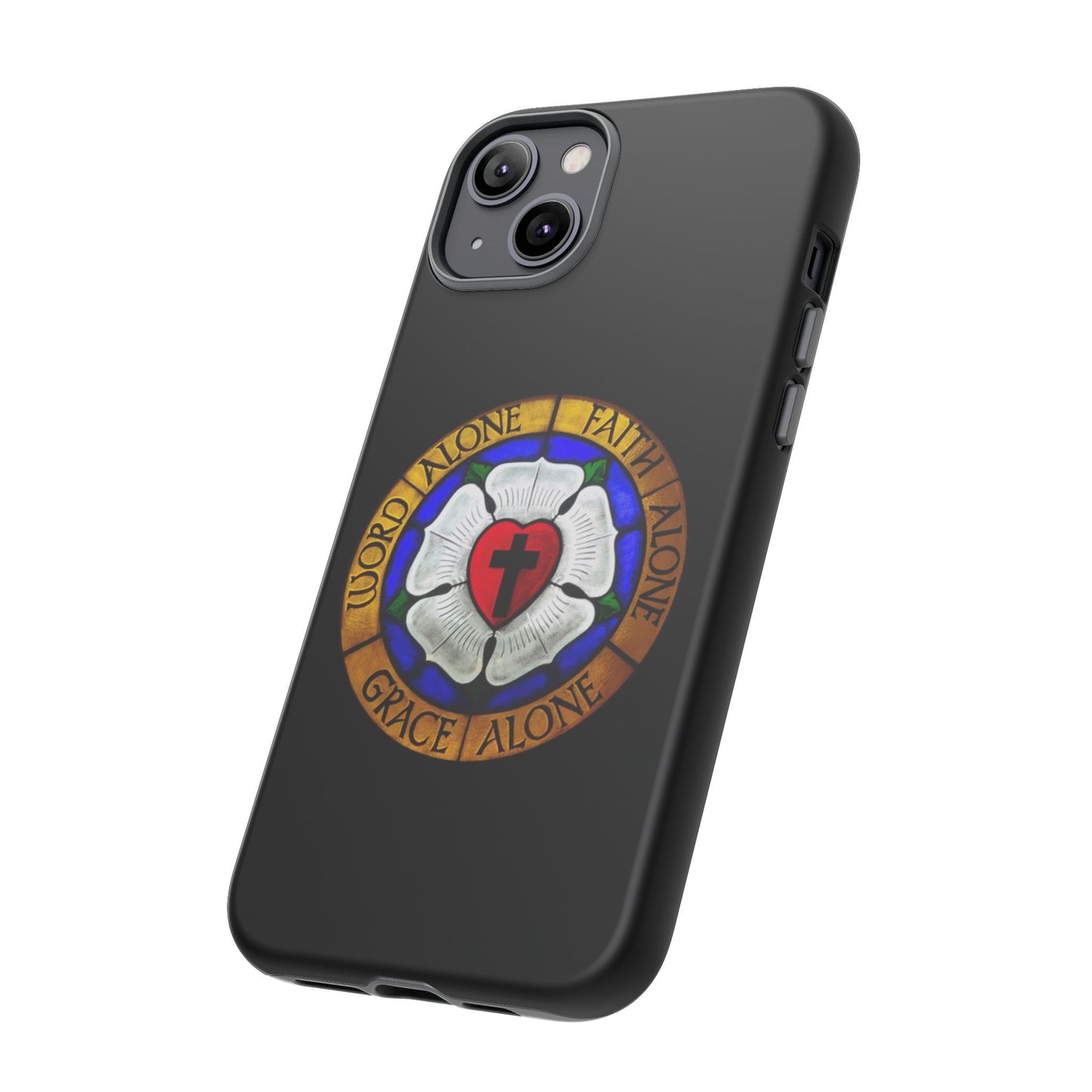 Luther Rose Black Tough Phone Case