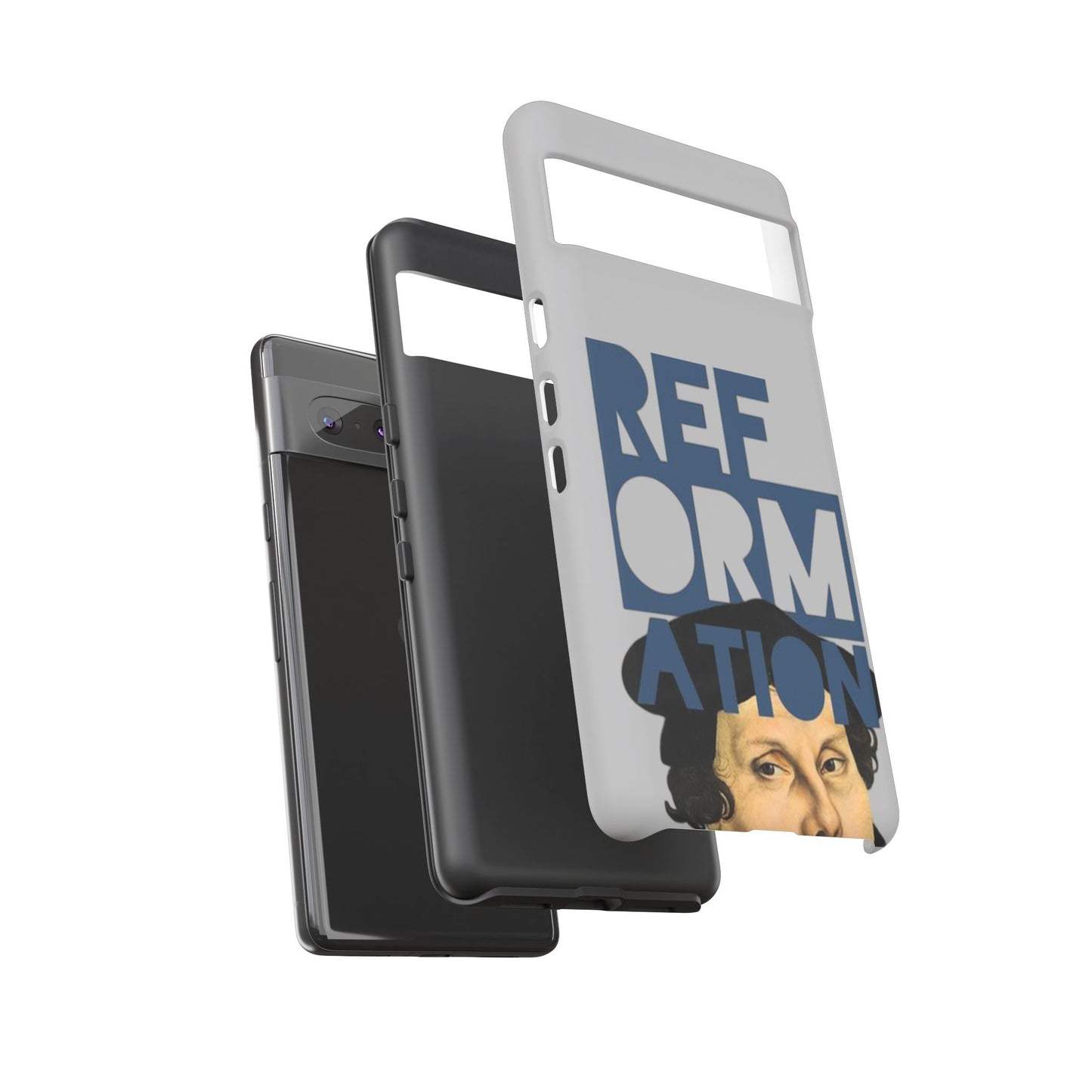 Grey Case with Reformative Design, Tough Cases