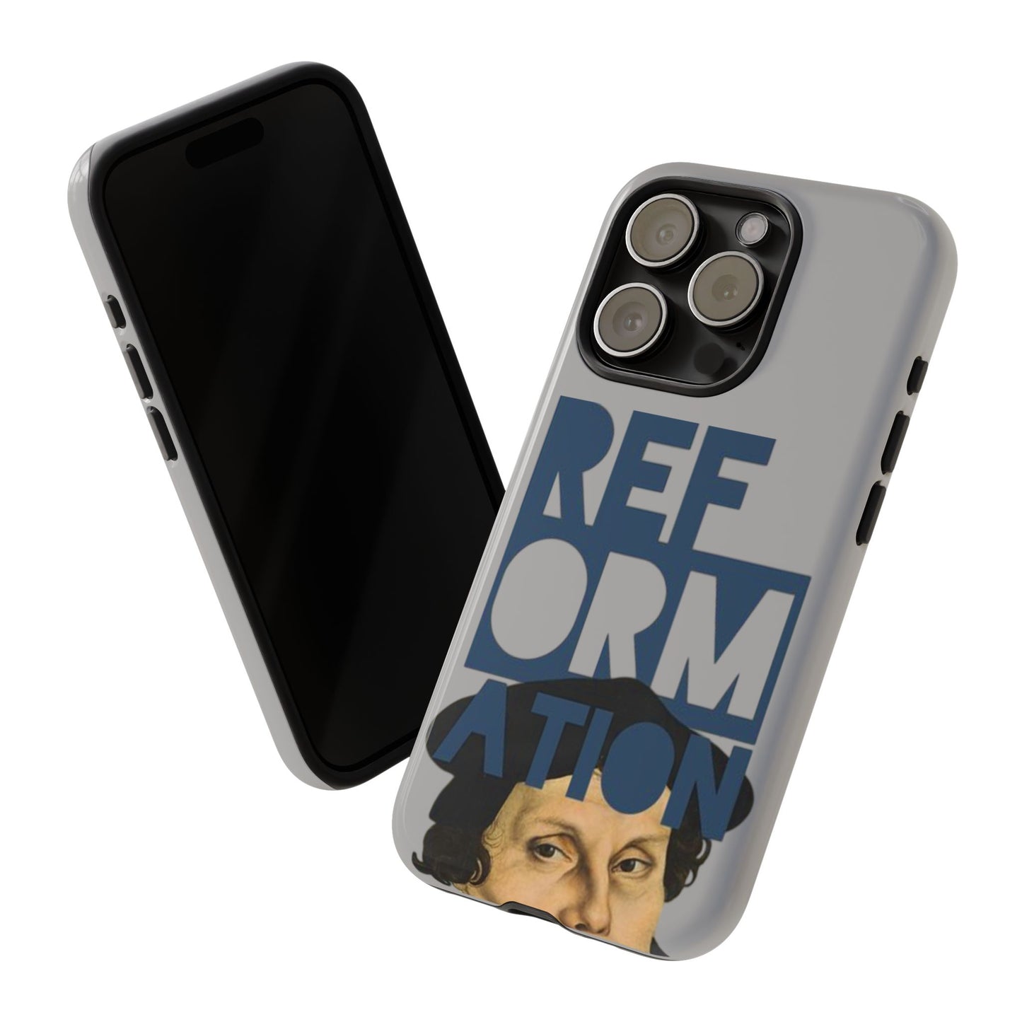 Grey Case with Reformative Design, Tough Cases