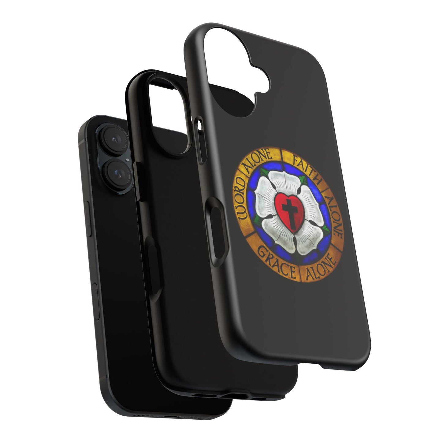 Luther Rose Black Tough Phone Case