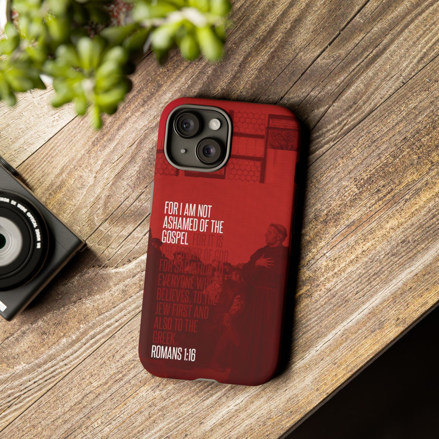Not Ashamed Of The Gospel, Tough Phone Case