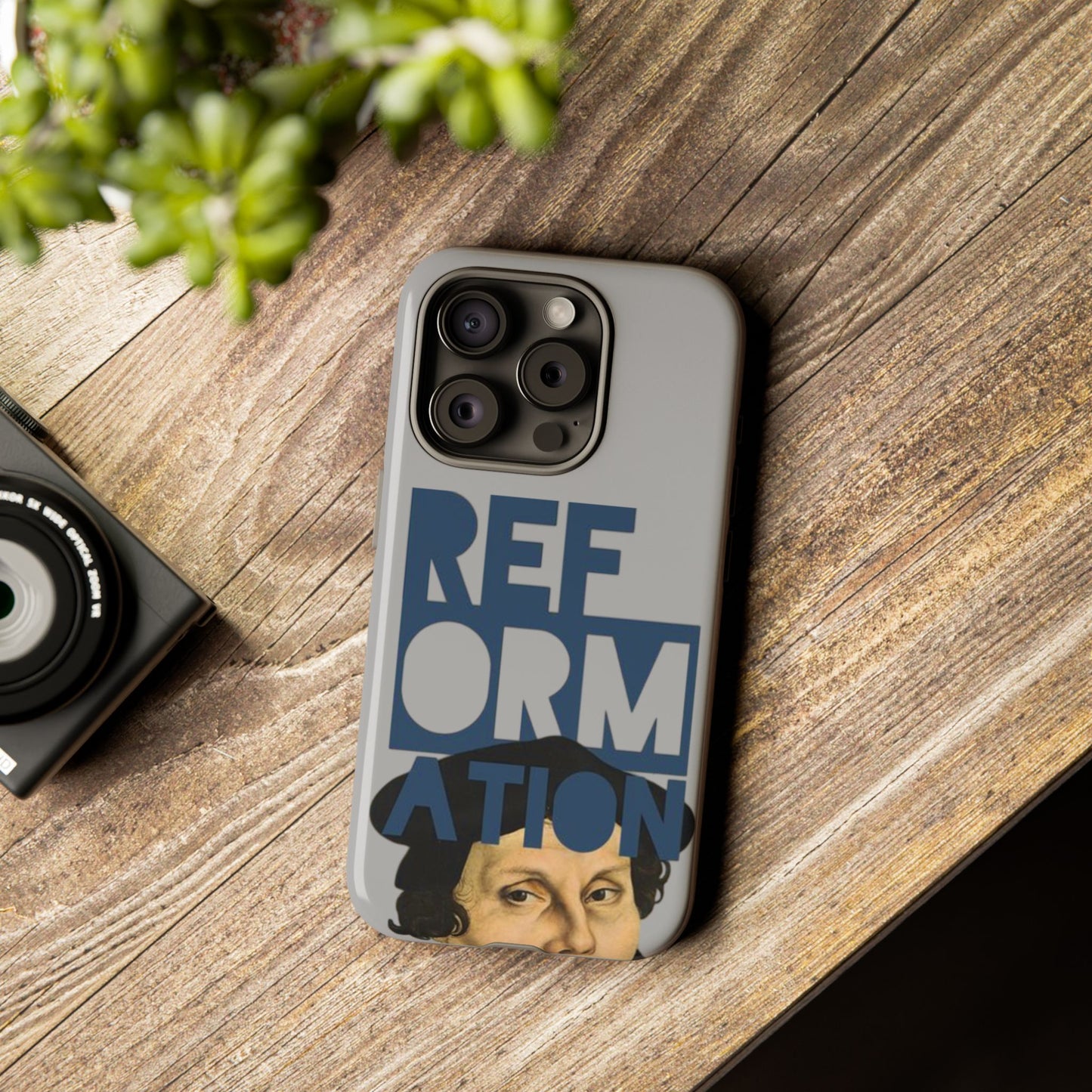 Grey Case with Reformative Design, Tough Cases