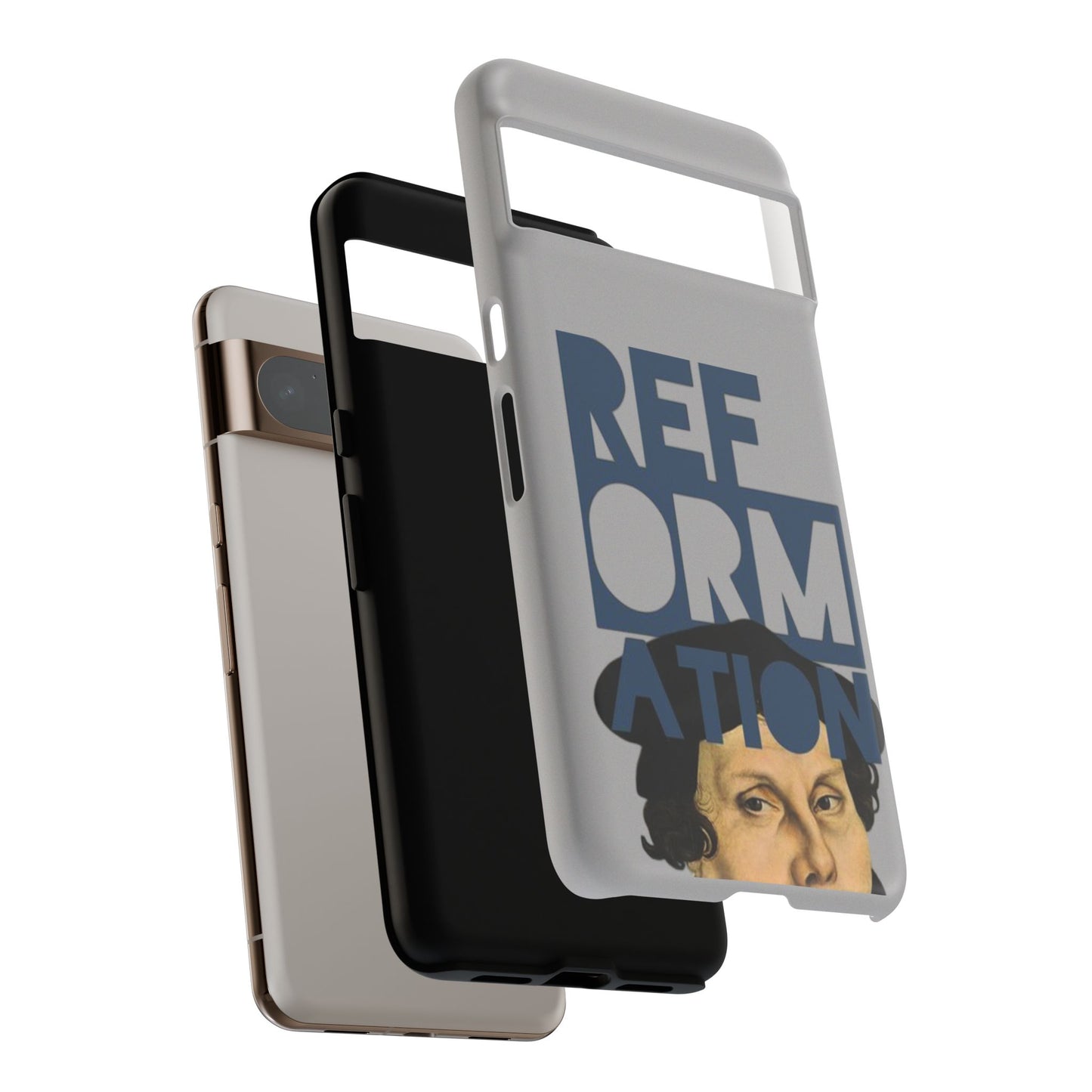 Grey Case with Reformative Design, Tough Cases