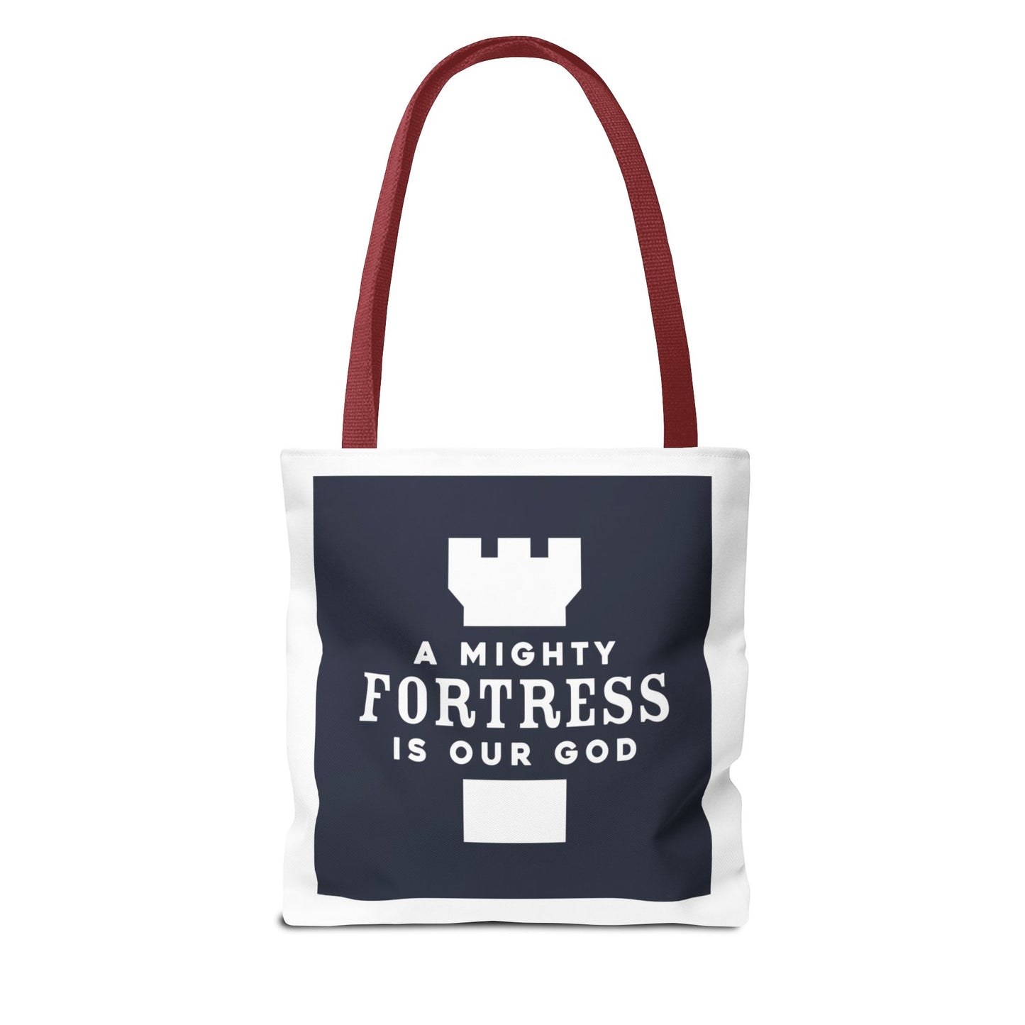 A Mighty Fortress Is Our God Tote Bag