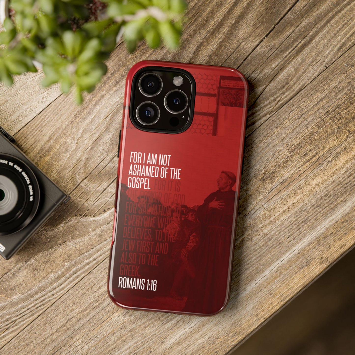 Not Ashamed Of The Gospel, Tough Phone Case