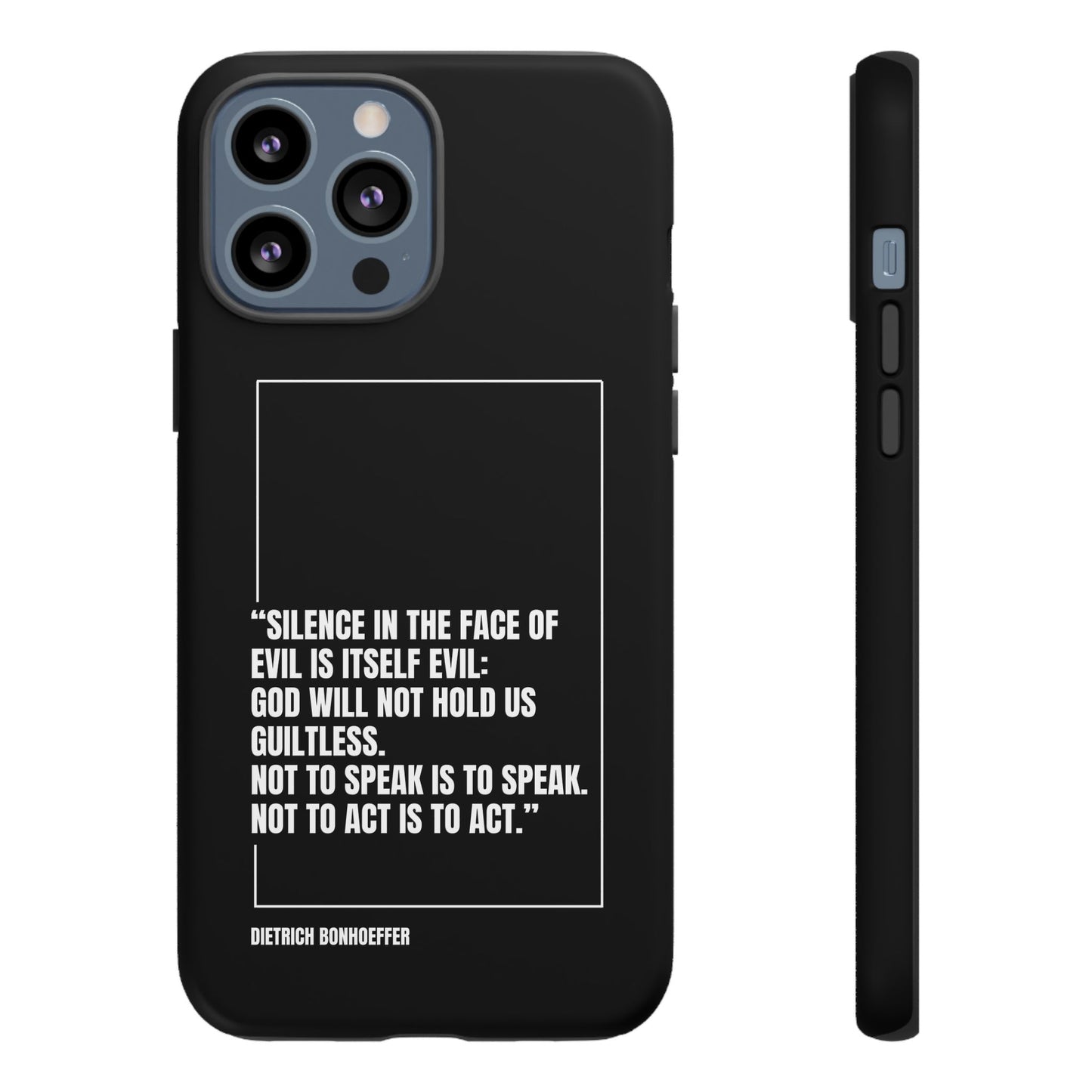 Dietrich Bonhoeffer quote tough phone case