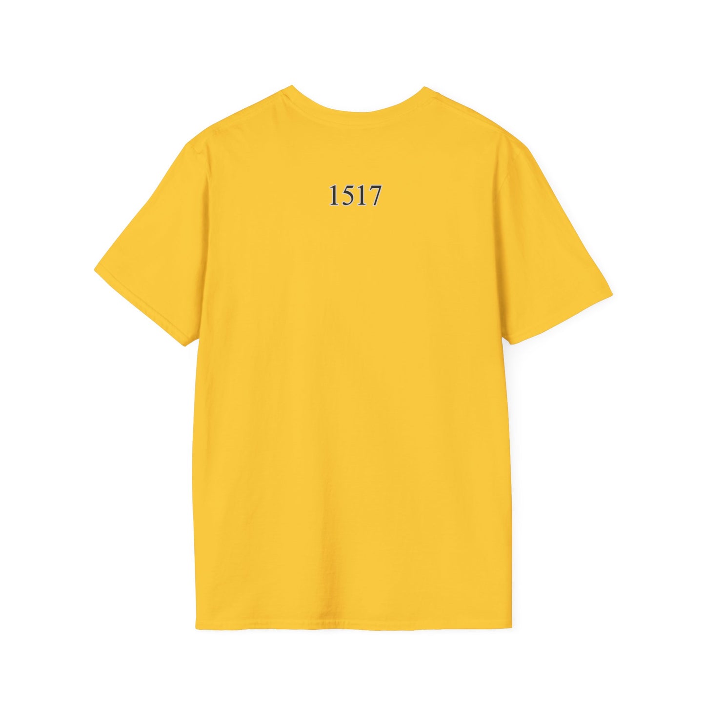 Luther rose  T-Shirt, Unisex Softstyle Tee, Grace Alone Shirt