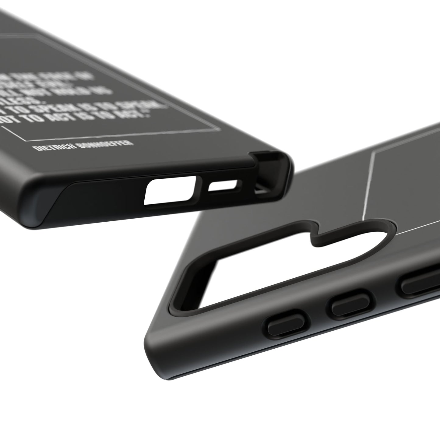 Dietrich Bonhoeffer quote tough phone case