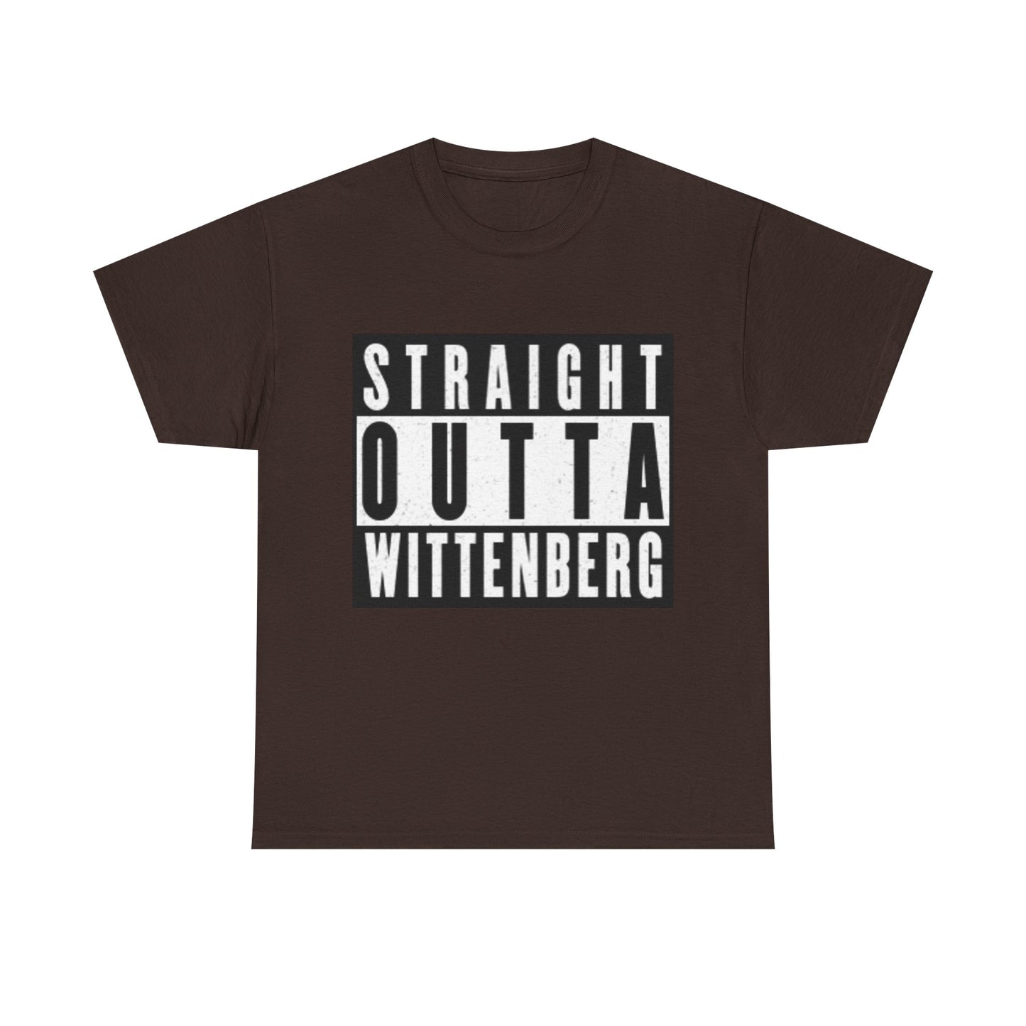 Straight Outta Wittenberg Unisex Heavy Cotton Tee