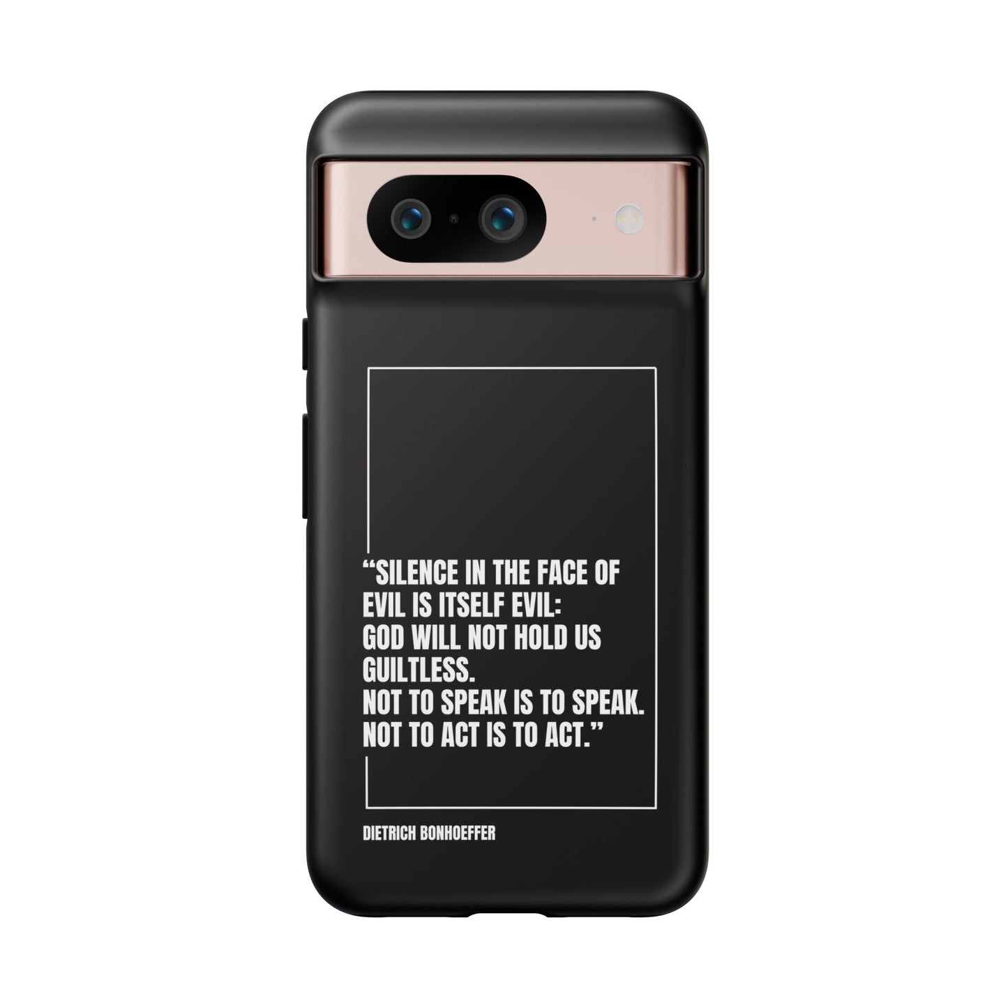 Dietrich Bonhoeffer quote tough phone case