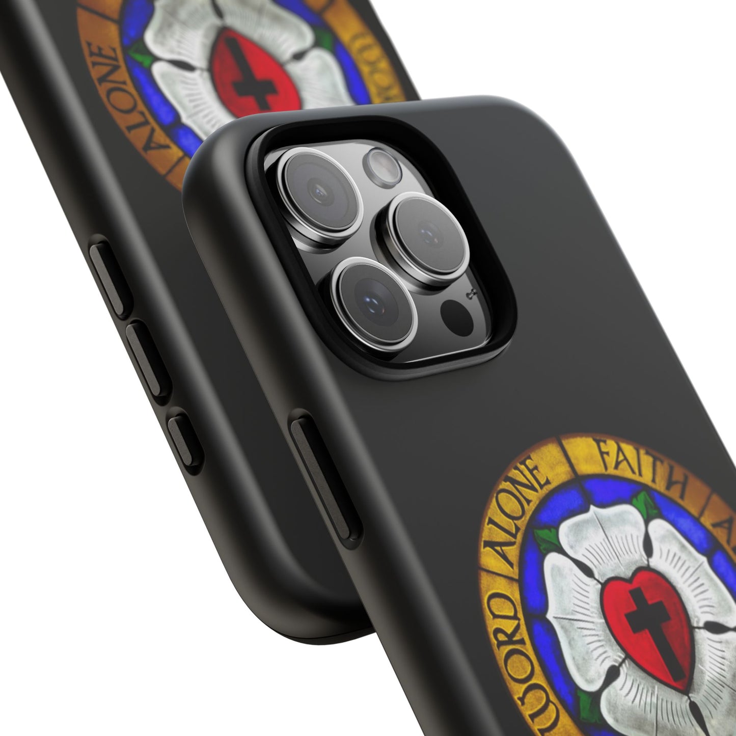 Luther Rose Black Tough Phone Case