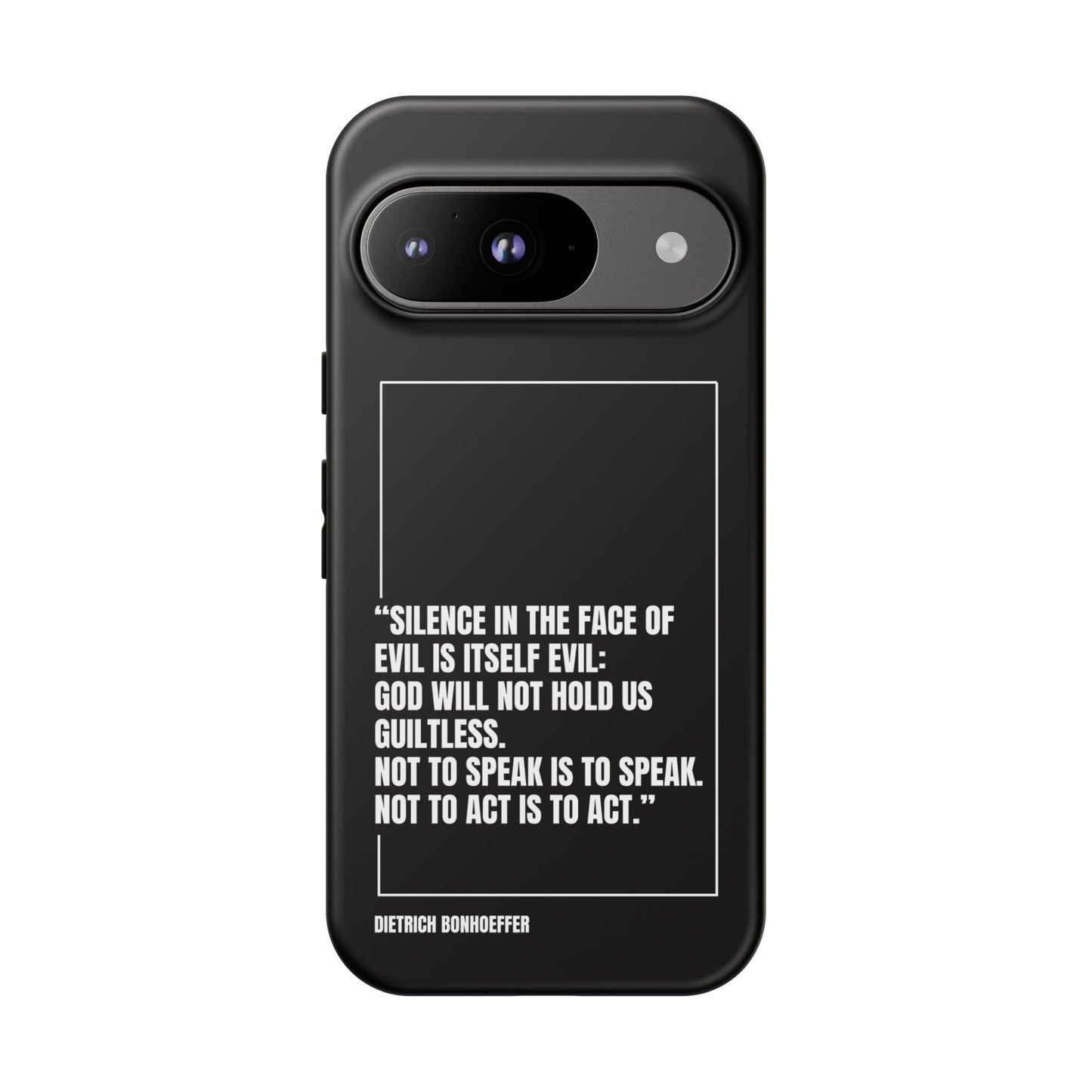 Dietrich Bonhoeffer quote tough phone case