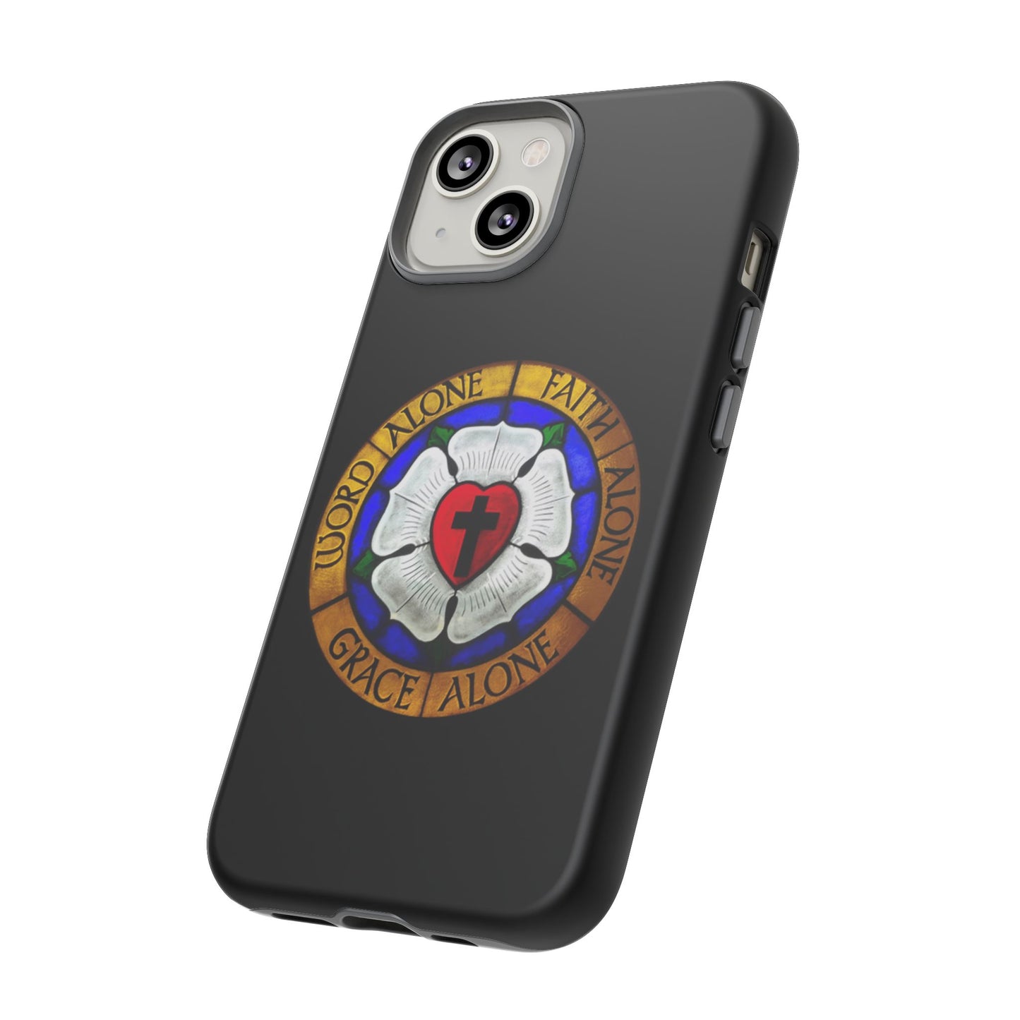 Luther Rose Black Tough Phone Case
