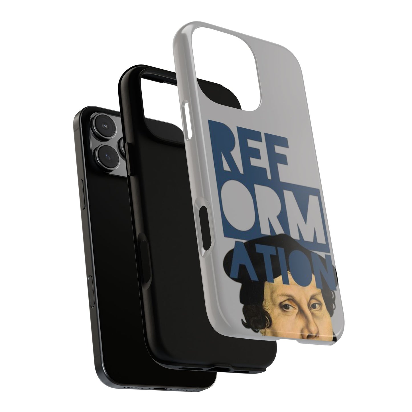 Grey Case with Reformative Design, Tough Cases