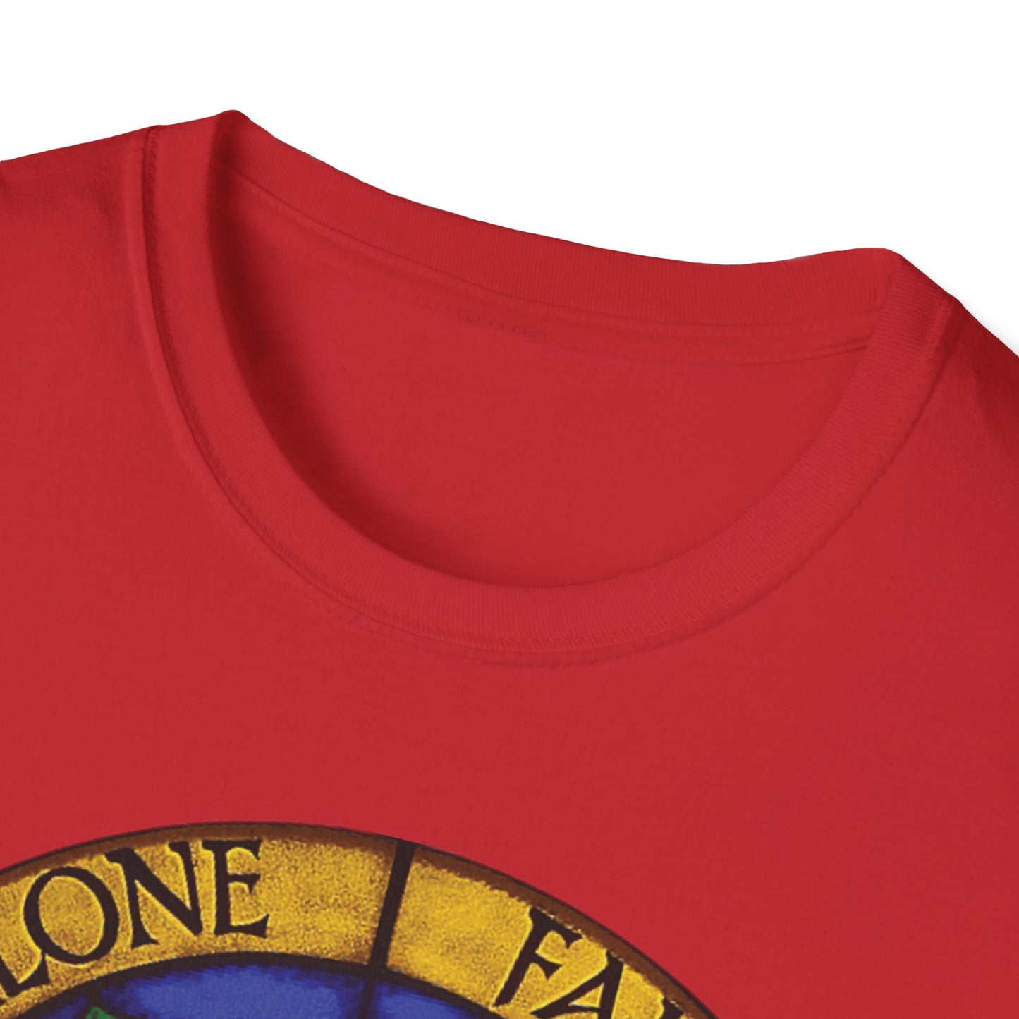 Luther rose  T-Shirt, Unisex Softstyle Tee, Grace Alone Shirt