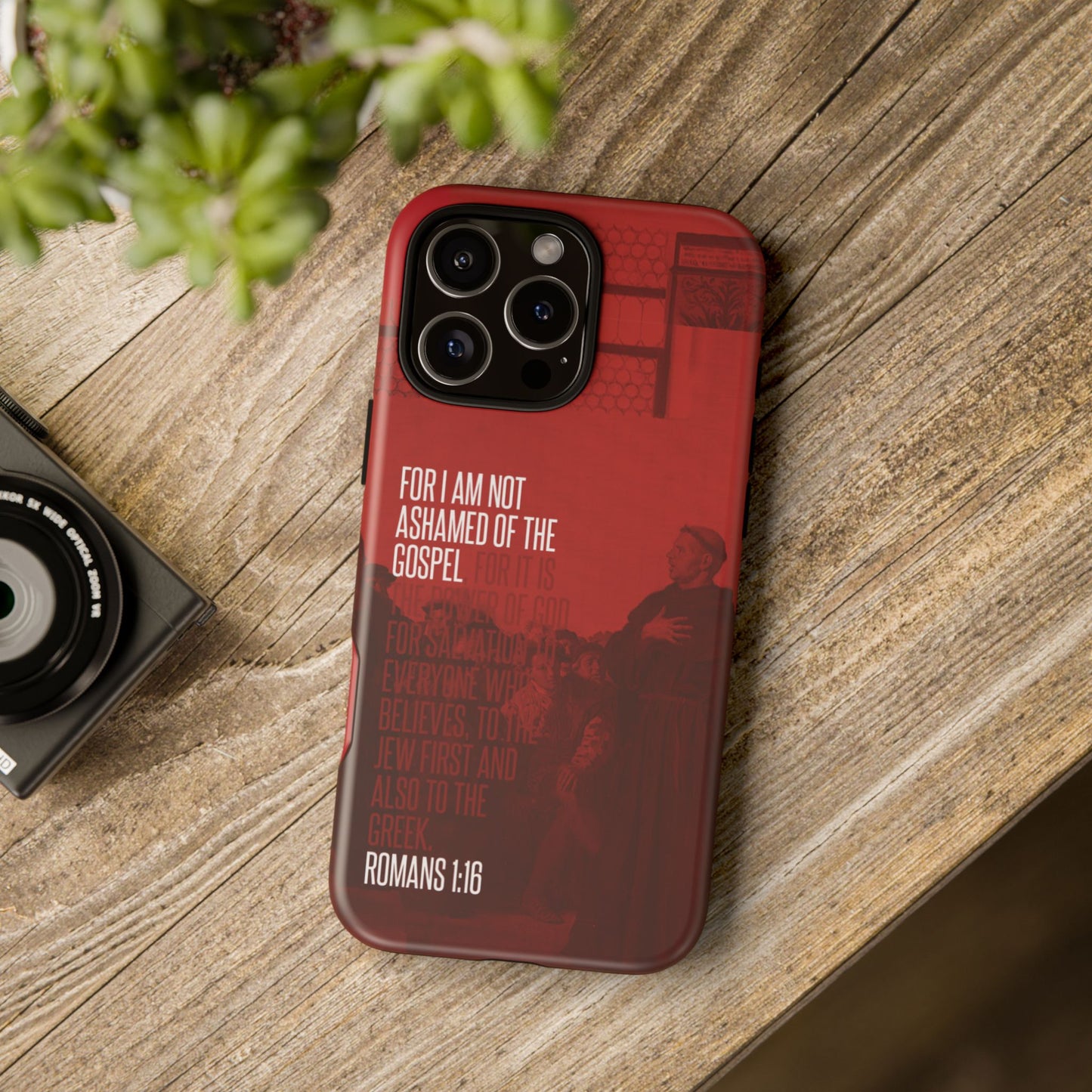Not Ashamed Of The Gospel, Tough Phone Case